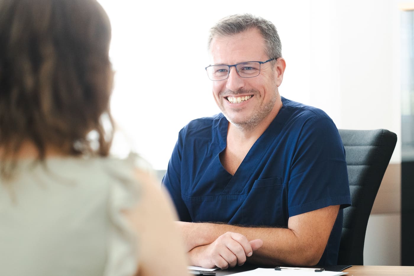 Erstgespr&auml;ch in der Kinderwunschklinik