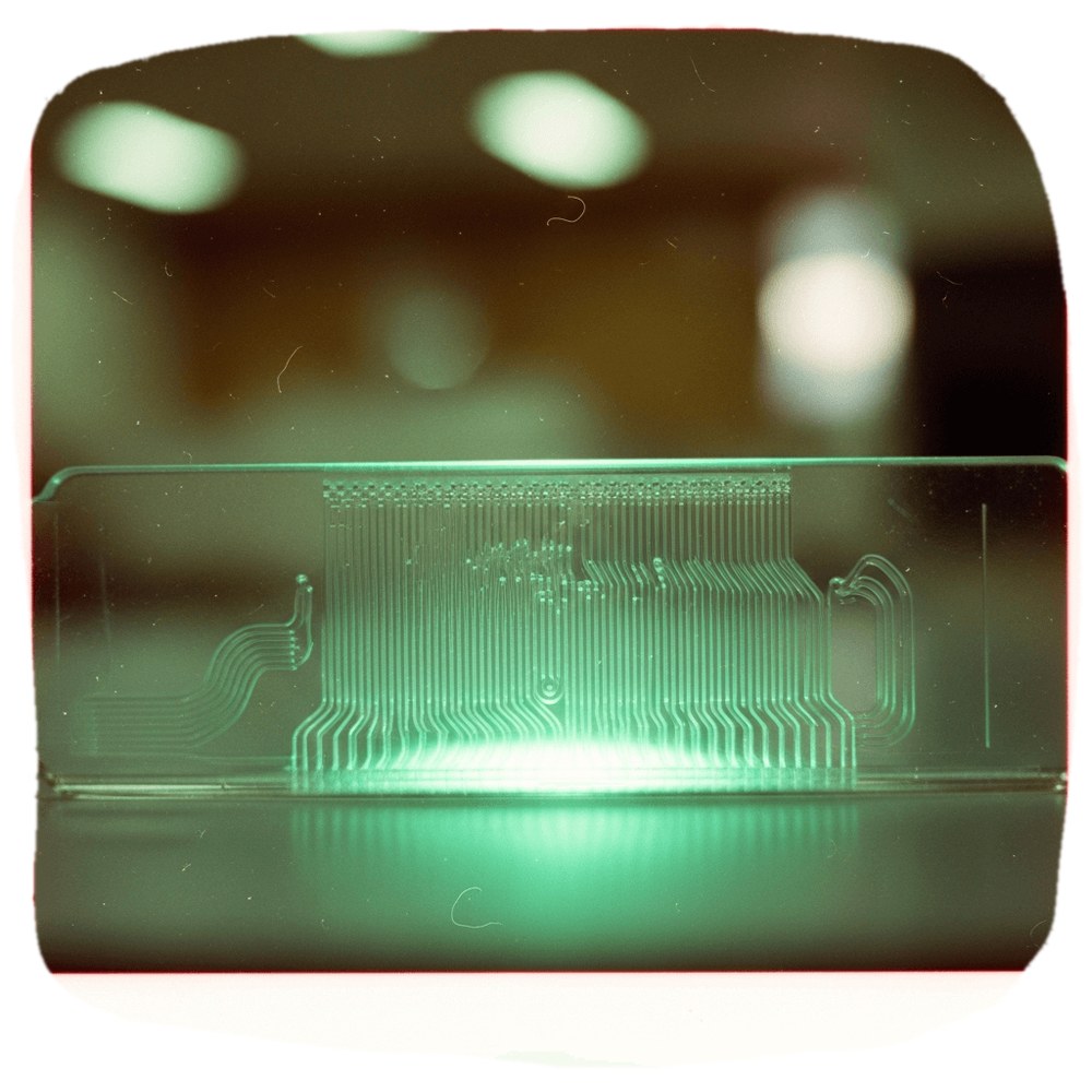 Mikrofluidik-Chip zur Spermienauswahl im Labor